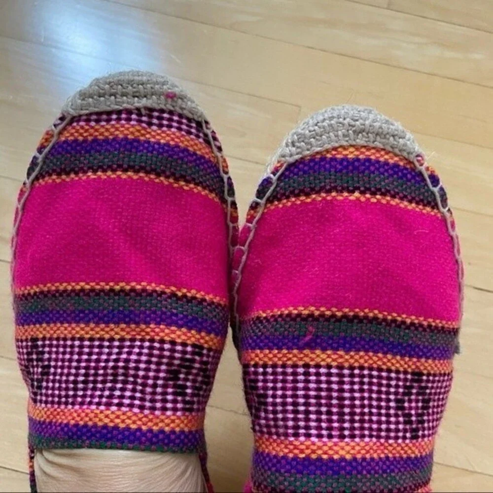 J.CREW Woven Canvas Espadrilles in Pink 10